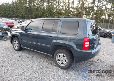 2008 Jeep Patriot Sport из США, поврежденный, VIN 1J8FF28W48D651674